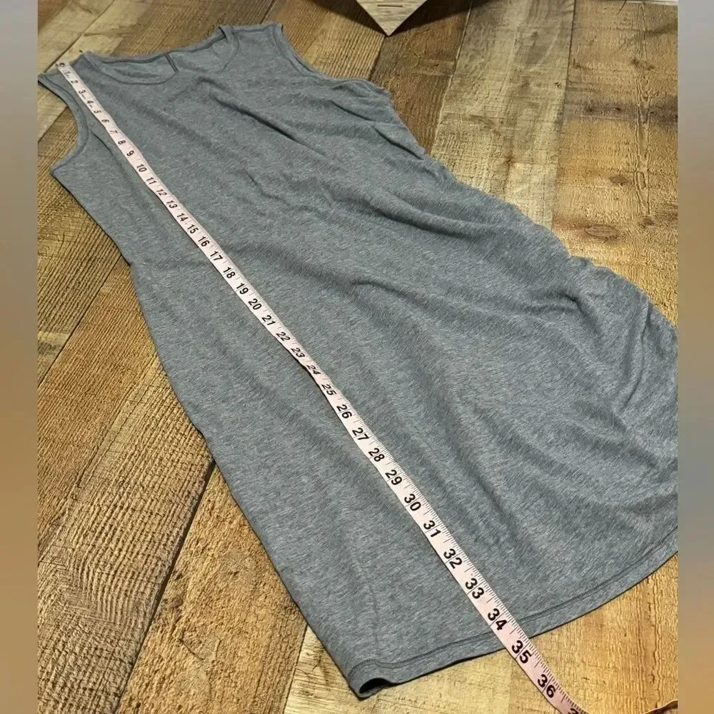 Lululemon Cinch It Dress Heathered Medium Grey